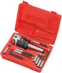 Bernardo p�esn� vyvrt�vac� hlava MK4 pro otvory 10-225 mm, sada s no�i, 25-1020