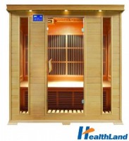 4004 CARBON DeLUXE infrasauna HealthLand