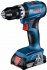 Bosch Professional 18V aku profi sada GSB + GDX + GWS +  2x 5,0Ah)