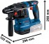Bosch Professional Profi Set 18V (GSR 18V-45 + GBH 18V-22 + 24,0 Ah + GAL) 0615A50038
