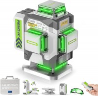 Huepar ZK04CG kov liniov laser 4D se stativovm drkem a zdvihac zkladnou + kufr