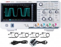 UNI-T UPO1104 digit�ln� fosforov� osciloskop, 100 MHz, 4 kan�ly, 2 GSa/s