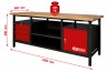 KS Tools pracovn stl XXL se 3 zsuvkami a 1 dvemi