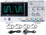 UNI-T UPO1054 digit�ln� fosforov� osciloskop, 50 MHz, 4 kan�ly, 2 GSa/s