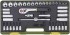 Proxxon 23282 sada hlavic 3/8“ nstrnch a zstrnch 44 dln