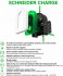 Schneider Electric EVH5A11N2C7 Schneider Charge – chytr� nab�jec� stanice pro elektromobily 11 kW s kabelem 7 m Typ 2
